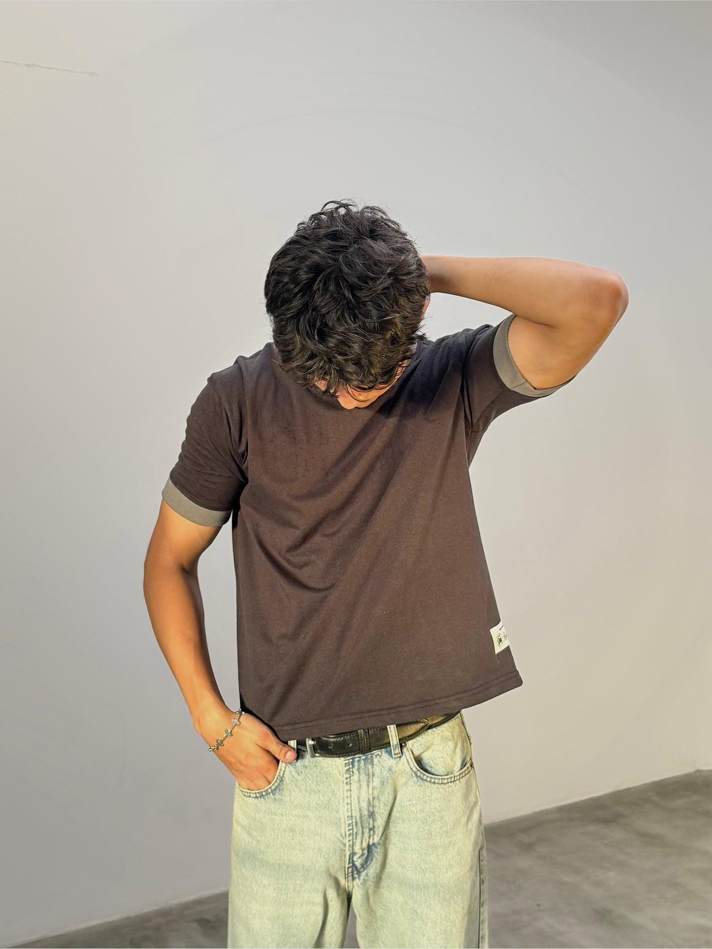 Ringer Tee (Grey)