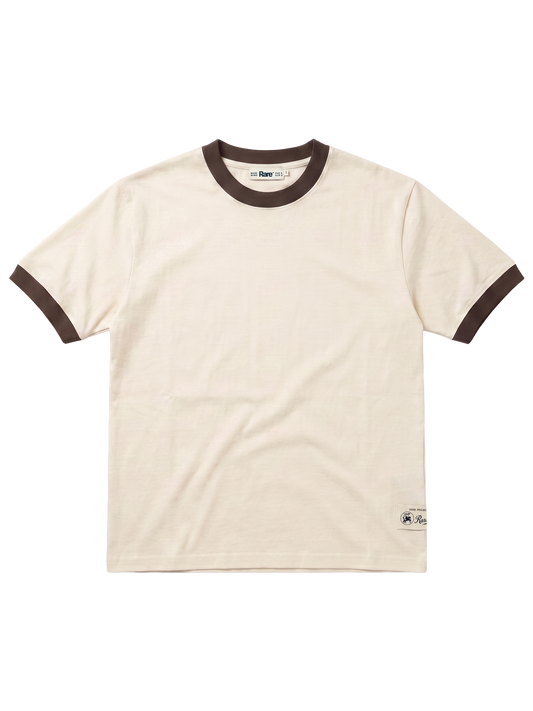 Ringer Tee (Brown)