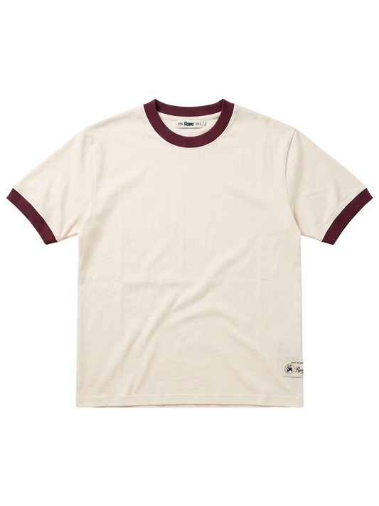 Ringer Tee (Maroon)