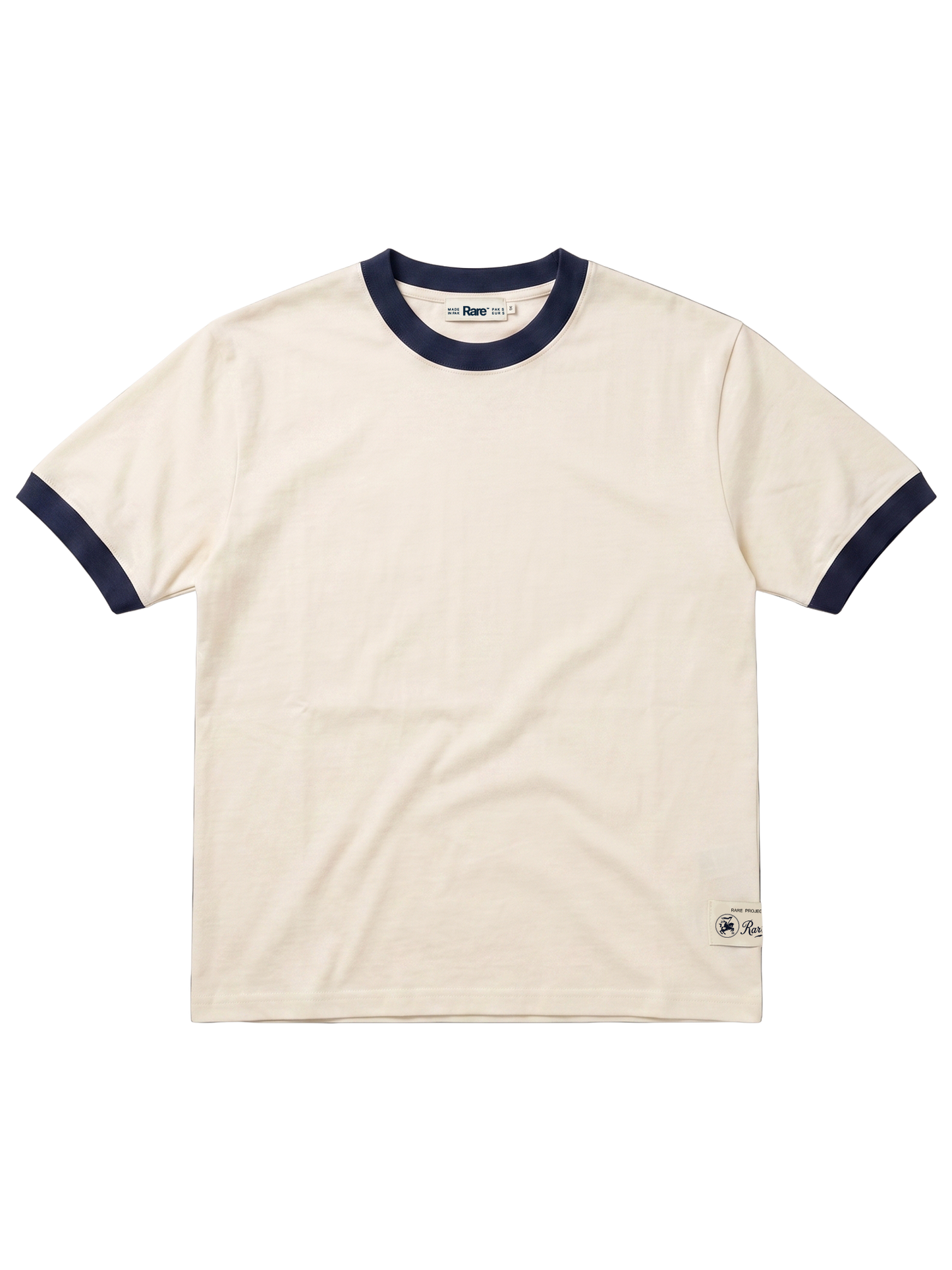 Ringer Tee (Navy)
