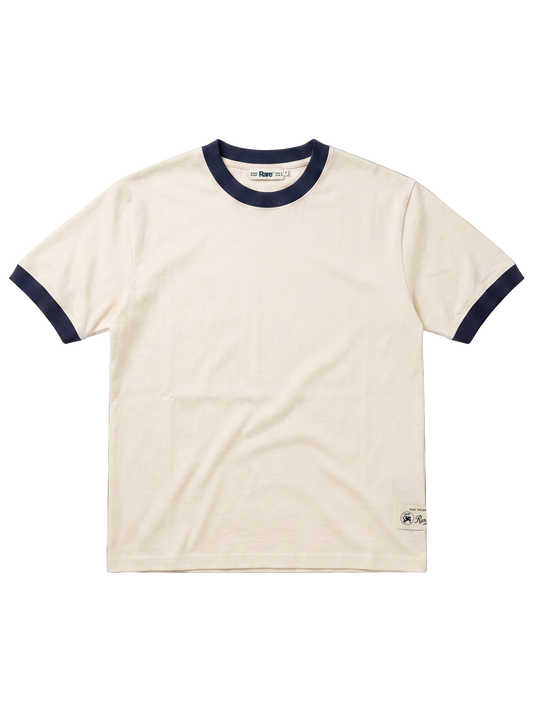 Ringer Tee (Navy)